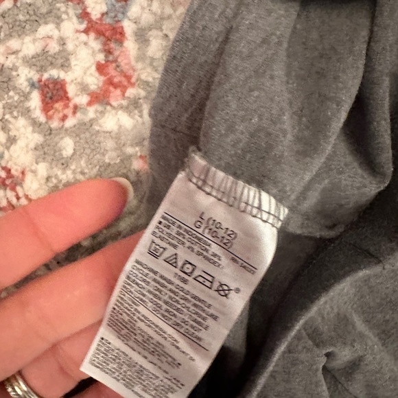 Grey girl legging size 10 barely worn ! - Picture 4 of 4